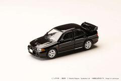 (Pre-Order) 1/64 Hobby Japan HJDMD004 Mitsubishi Lancer RS Evolution 3 Initial D Kyoichi Sudo VS Ryosuke Takahashi