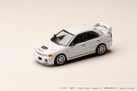 (Pre-Order) 1/64 Hobby Japan HJDMD005 Mitsubishi Lancer RS Evolution 4 Initial D Seiji Iwaki VS Takumi Fujiwara