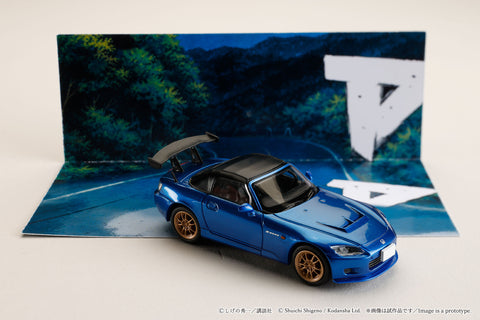 (Pre-Order) 1/64 Hobby Japan HJDMD012 Honda S2000/ Initial D Toshiya Joshima VS Takumi Fujiwara