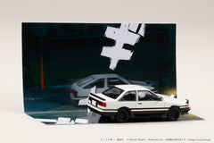 (Pre-Order) 1/64 JDM64 HJDMD013 Toyota Sprinter Trueno (AE86) 2door/ Initial D Shinji Inui VS Takumi Fujiwara