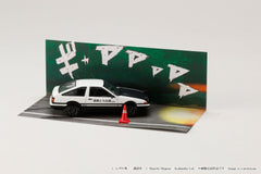 (Pre-Order) 1/64 Hobby Japan HJDMDR001B Toyota Sprinter Trueno (AE86)/ Initial D Takumi Fujiwara VS Tomoyuki Tachi
