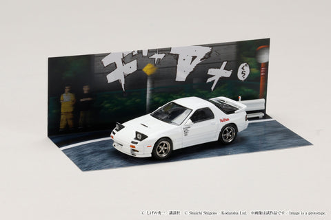 (Pre-Order) 1/64 Hobby Japan HJDMDR003A Mazda RX-7 (FC3S) RedSuns/ Initial D Ryosuke Takahashi VS Takumi Fujiwara