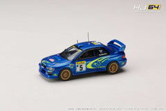 (Pre-Order) 1/64 Hobby Japan HJR645041A Subaru Impreza WRC 1999 #5 Monte Carlo