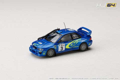 (Pre-Order) 1/64 Hobby Japan HJR646041E Subaru Impreza WRC 2000 #3 Safari