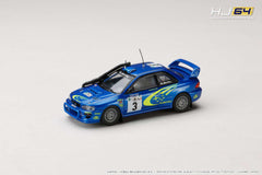 (Pre-Order) 1/64 Hobby Japan HJR646041E Subaru Impreza WRC 2000 #3 Safari