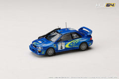(Pre-Order) 1/64 Hobby Japan HJR646041F Subaru Impreza WRC 2000 #4 Safari
