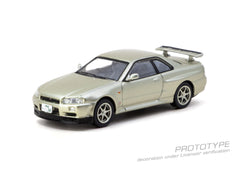 (Pre-Order) 1/64 J-Collection JC64-012-MJ Nissan Skyline GT-R R34 Millennium Jade