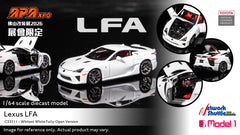 1/64 Model 1 C33211 Lexus LFA Whitest White LHD (Fully Open Version)