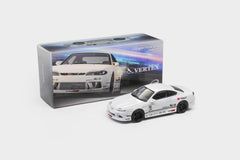 (Pre-Order) 1/64 Model Model MM64-S15-001 Vertex S15 White