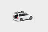 (Pre-Order) 1/64 Model Model MM64-SG9-003 Subaru Forester SG9 STI Version White w/ Snowboard