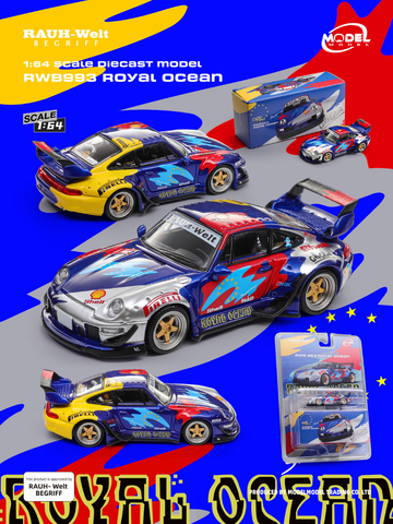 (Pre-Order) 1/64 Model Model MM64-RWB993-016 RWB 993 Royal Ocean