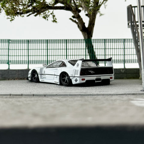 1/64 Street Weapon SWFF40W Ferrari F40 White LHD