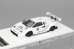 1/64 Vision64 VLCWD Lamborghini Countach LP500 Bianco Comes (White) Deluxe Version