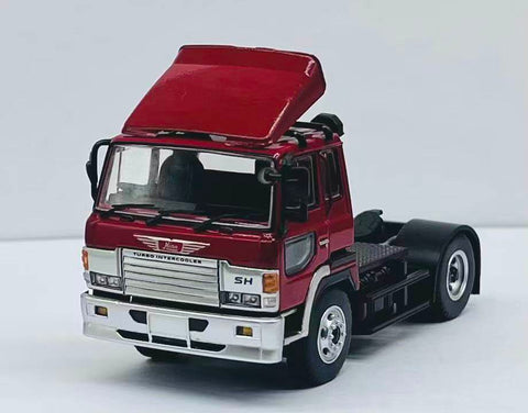 (Pre-Order) 1/64 DBGT Model DMHSDRS Hino Super Dolphin Red w/ Silver Grille