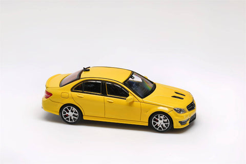 1/64 King Model KM004-05 Mercedes-Benz C63 AMG W204 Yellow