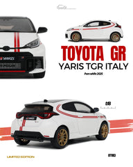(Pre-Order) 1/18 OttOmobile OT1183 Toyota GR Yaris TCR Italy 2025 Pure White