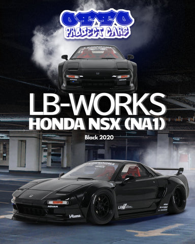(Pre-Order) 1/18 OttOmobile OT1211 LB-Works Honda NSX (NA1) 2020 Black