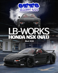 (Pre-Order) 1/18 OttOmobile OT1211 LB-Works Honda NSX (NA1) 2020 Black