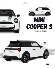 (Pre-Order) 1/18 OttOmobile OT1245 Mini Cooper S 2025 Nanuq White