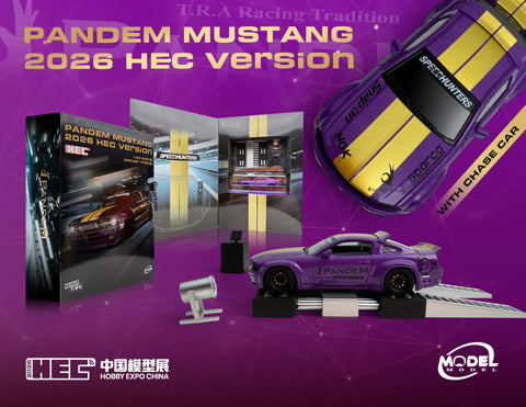 (Pre-Order) 1/64 Model Model MM64-PM-HEC2026 Pandem Mustang 2026 HEC Version