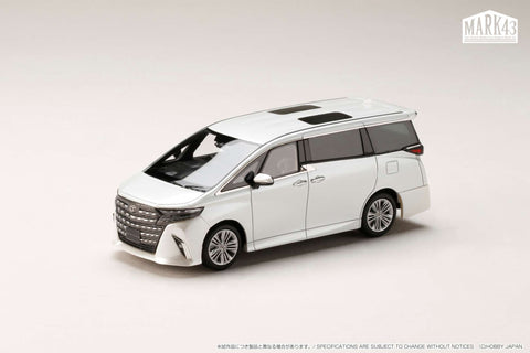 (Pre-Order) 1/43 Mark43 PM43156BW Toyota Alphard Z Platinum White Pearl Mica