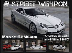 1/64 Street Weapon SWMBSMW Mercedes SLR McLaren White LHD