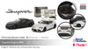 1/64 Model 1 C33664 Toyota GR Supra A90 Silver Metallic