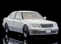 (Pre-Order) 1/64 Tomytec LV-N Lexus LS400 White/ Silver