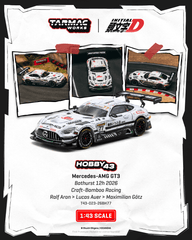 (Pre-Order) 1/43 Tarmac T43-023-26BH77 Mercedes-AMG GT3 Bathurst 12h 2026 Craft-Bamboo Racing Ralf Aron/ Lucas Auer/ Maximilian Götz