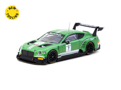 1/64 Tarmac T64-030-18BGT7 Bentley Continental GT3 Blancpain GT Series 2018 Testing Livery