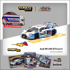 (Pre-Order) 1/64 Tarmac T64-043-24MGP30 Audi R8 LMS GT3 Evo II Macau GT Cup - FIA GT World Cup 2024 Uno Racing James Yu