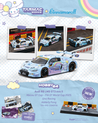 (Pre-Order) 1/64 Tarmac T64-043-25MGP36 Audi R8 LMS GT3 Evo II Macau GT Cup - FIA GT World Cup 2025 Uno Racing Adderly Fong