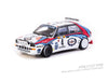 (Pre-Order) 1/64 Tarmac T64-049-92MCR04 Lancia Delta HF Integrale Monte Carlo Rally 1992 Winner Didier Auriol/ Bernard Occelli