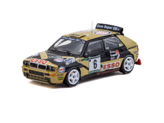 1/64 Tarmac T64-049-93PIR06 Lancia Delta HF Integrale ECR Piancavallo Rally 1993 Winner Piero Longhi/ Maurizio Imerito