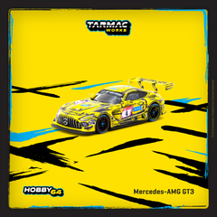 (Pre-Order) 1/64 Tarmac T64-062-23NUR04 Mercedes-AMG GT3 Nürburgring 24h 2023 P. Ellis/ R. Marciello/ E. Mortara/ L. Stolz