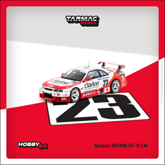 (Pre-Order) 1/64 Tarmac T64-067-95LM23 Nissan Nismo GT-R LM 24h of Le Mans 1995 Presentation K. Hoshino/ T. Suzuki/ M. Kageyama