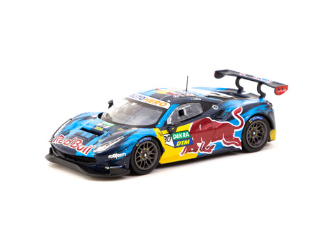 1/64 Tarmac T64-072-21DTM30 Ferrari 488 GT3 DTM 2021 Monza Race 1 Winner Liam Lawson