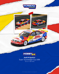 (Pre-Order) 1/64 Tarmac T64-077-98STW45 Audi A4 Quattro Super Tourenwagen Cup 1998 Frank Biela
