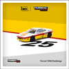 (Pre-Order) 1/64 Tarmac T64-082-94IGT25 Ferrari 348 Challenge Italian GT 1994 Oscar Larrauri