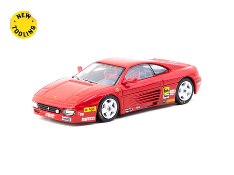 1/64 Tarmac T64-082-PRE Ferrari 348 Challenge Presentation