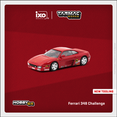 (Pre-Order) 1/64 Tarmac T64-082-PRE Ferrari 348 Challenge Presentation