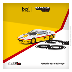 (Pre-Order) 1/64 Tarmac T64-083-99CHA82 Ferrari F355 Challenge Ferrari F355 Challenge 1999 D. Peter Andersen