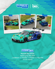 (Pre-Order) 1/64 Tarmac T64-084-24NUR33 Porsche 911 GT3 R Nürburgring 24h 2024 Julien Andlauer/ Klaus Bachler/ Sven Müller/ Alessio Picariello