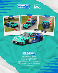 (Pre-Order) 1/64 Tarmac T64-084-24NUR44 Porsche 911 GT3 R Nürburgring 24h 2024 Joel Eriksson/ Tim Heinemann/ Nico Menzel/ Martin Ragginger