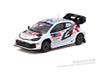 (Pre-Order) 1/64 Tarmac T64-085-24FR05 Toyota GR Yaris Rally1 Hybrid Rally Finland 2024 Sami Pajari/ Enni Mälkönen