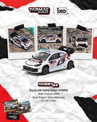 (Pre-Order) 1/64 Tarmac T64-085-24FR05 Toyota GR Yaris Rally1 Hybrid Rally Finland 2024 Sami Pajari/ Enni Mälkönen