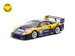 1/64 Tarmac T64-088-96LM44 Ferrari F40 GTE 24h of Le Mans 1996 Luciano Della Noce/ Anders Olofsson/ Carl Rosenblad