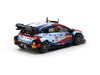1/64 Tarmac T64-089-24MCR11 Hyundai i20 N Rally1 Hybrid Rallye Monte-Carlo 2024 Winner Thierry Neuville/ Martijn Wydaeghe