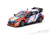 (Pre-Order) 1/64 Tarmac T64-089-24RS04 Hyundai i20 N Rally1 Hybrid Rally Sweden 2024 Winner Esapekka Lappi/ Janne Ferm