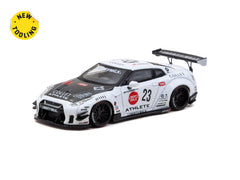 1/64 Tarmac T64-090-WH LB-Works Nissan GT-R R35 Type 2 White